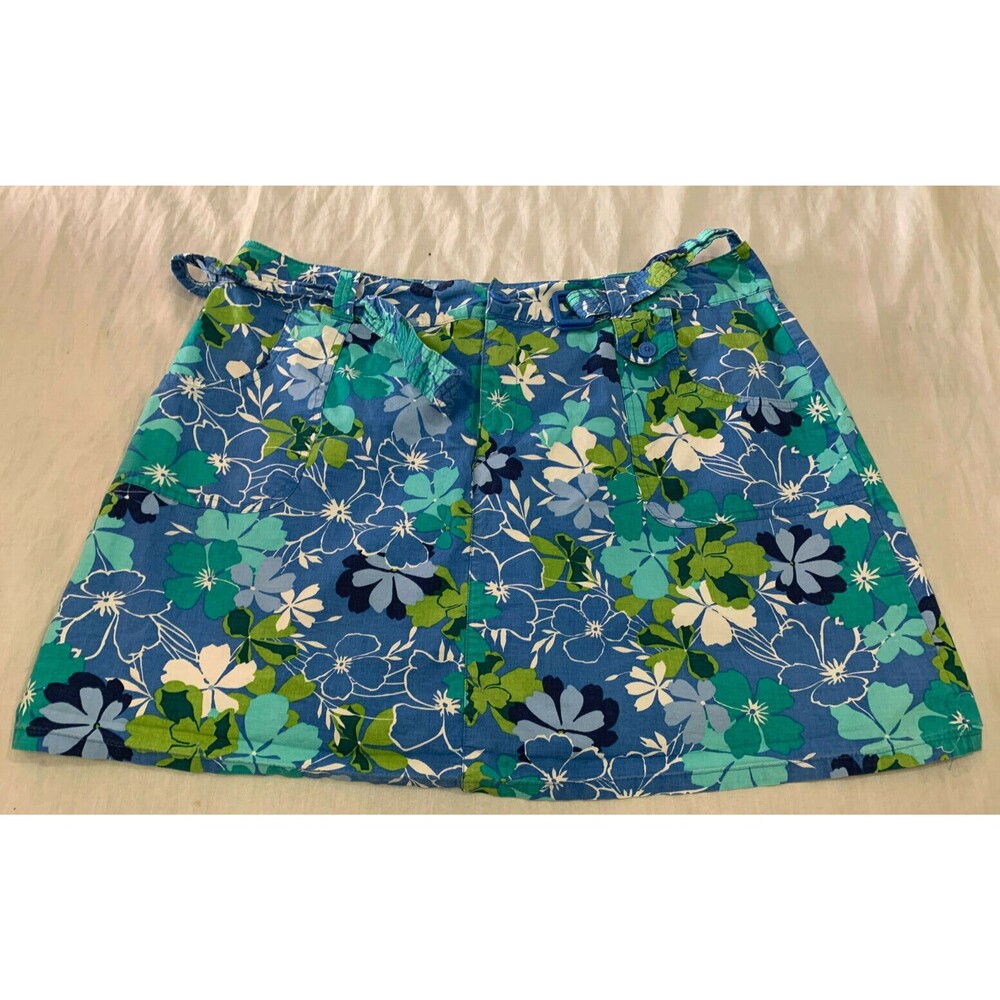 WHITE STAG STRETCH WOMENS SKIRT SKORT WITH BUILT SHORTS SIZE 18